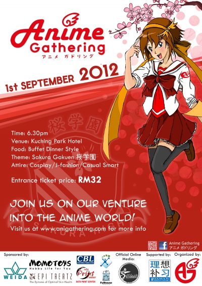 Anime Gathering 2012 Offcial Poster